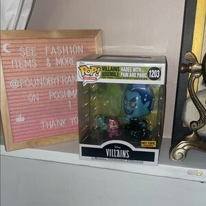 FUNKO POP 1203 - Hades with Pain, and Panic Figurines
